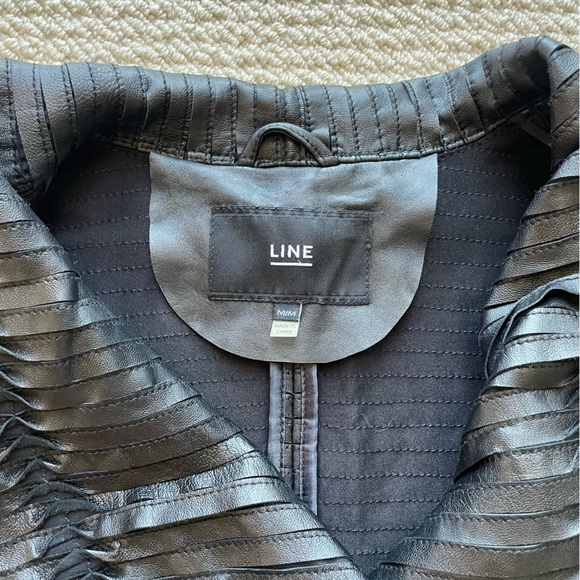 Line The Label Lambskin Leather Jacket - Picture 4 of 13